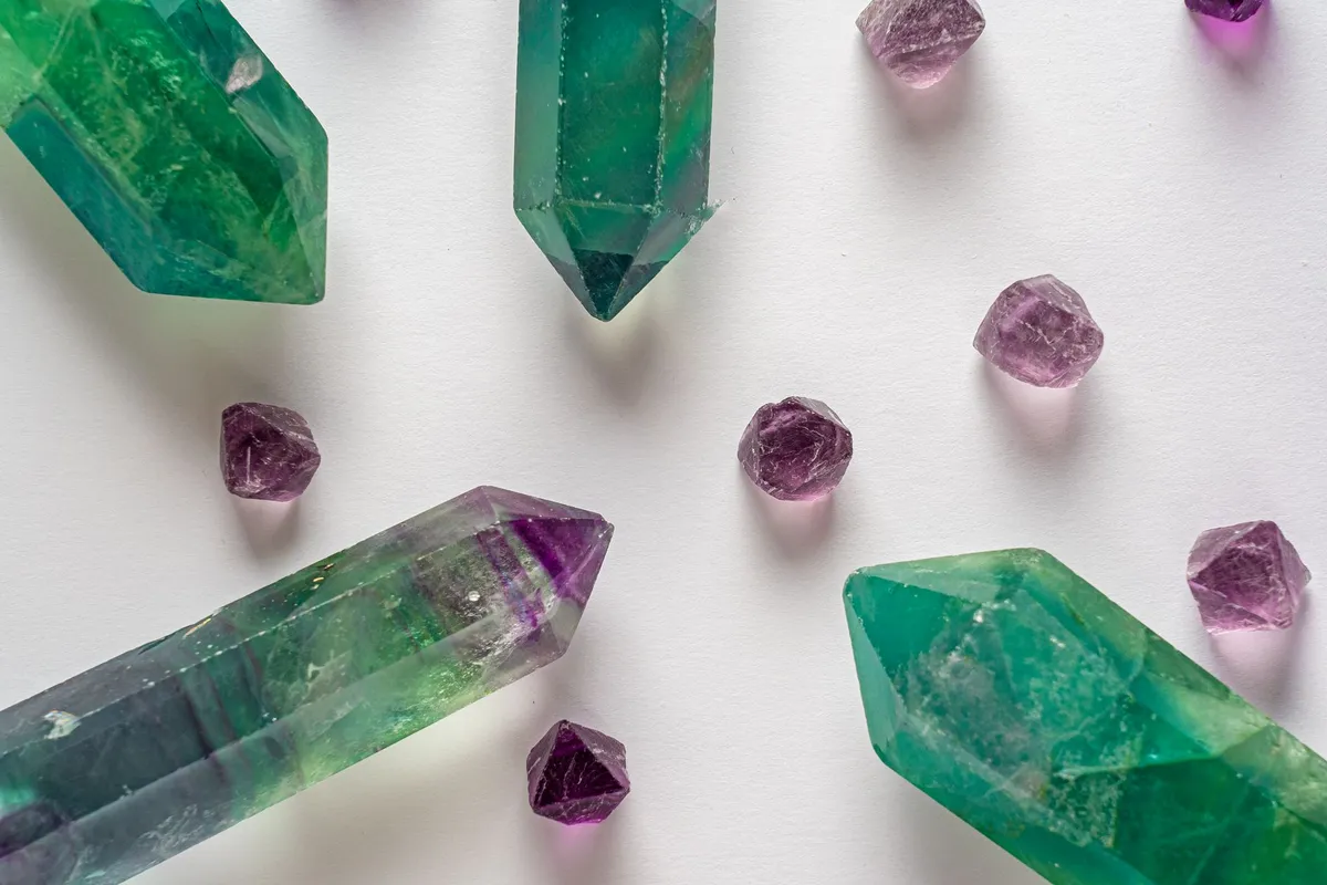 Birthstones by month, and how they look set in silver or gold