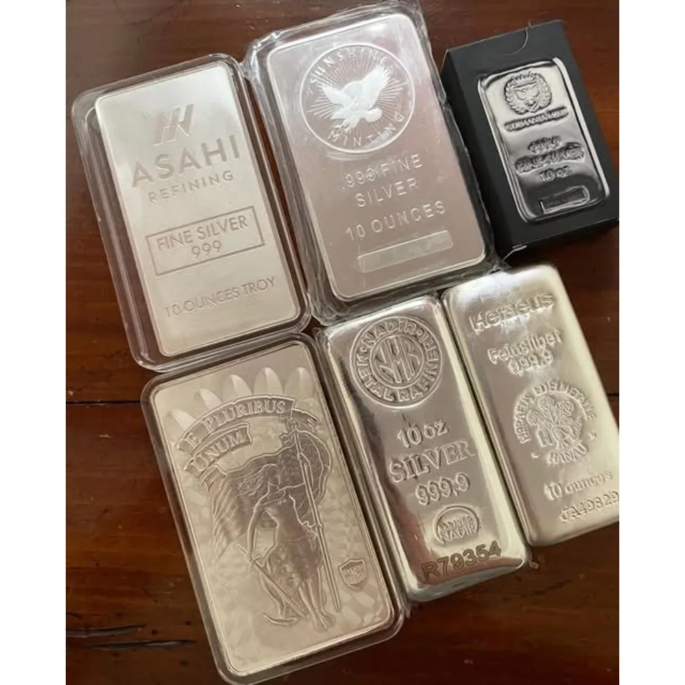 Silver bar 100 g